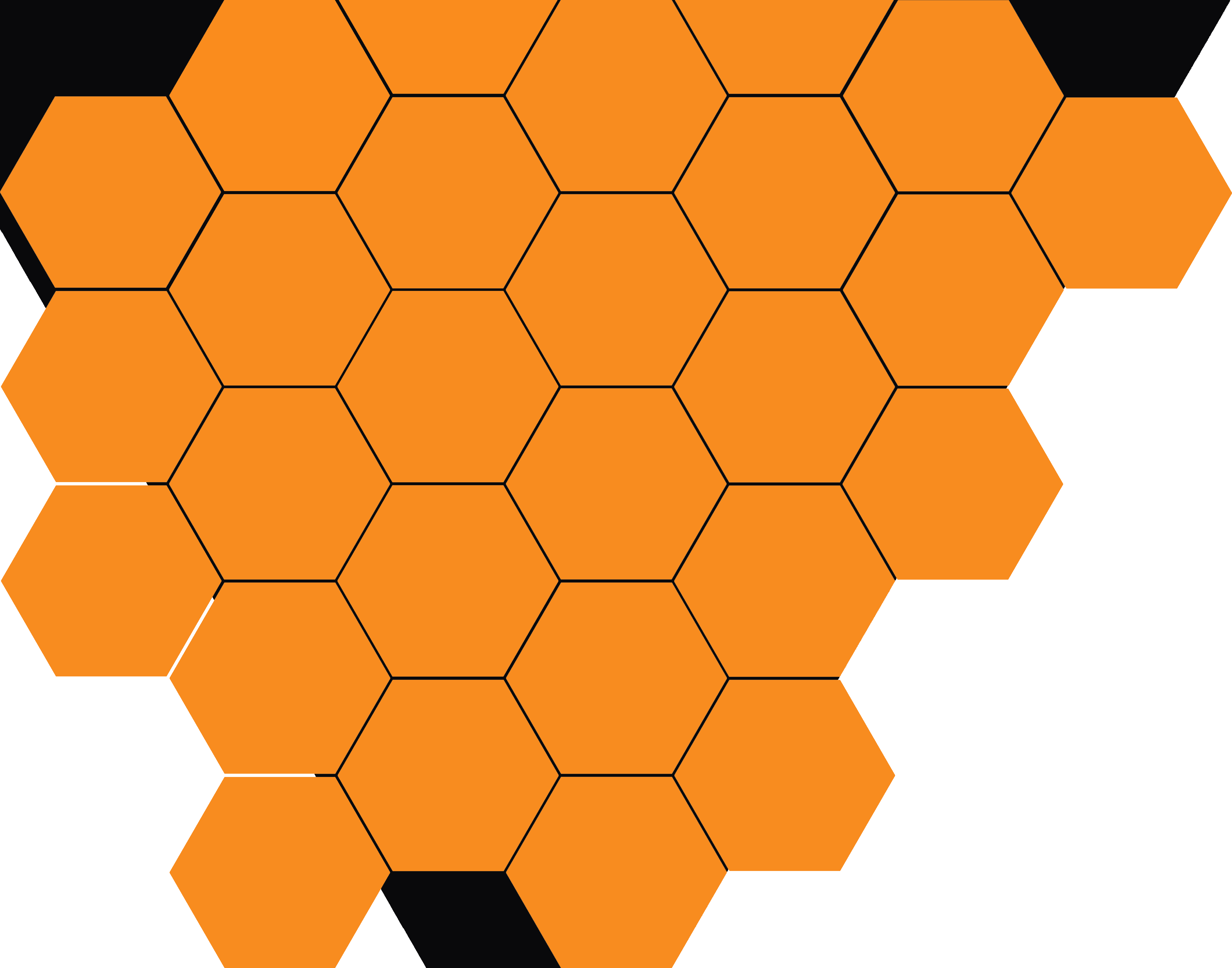 Hero Hexagon mask